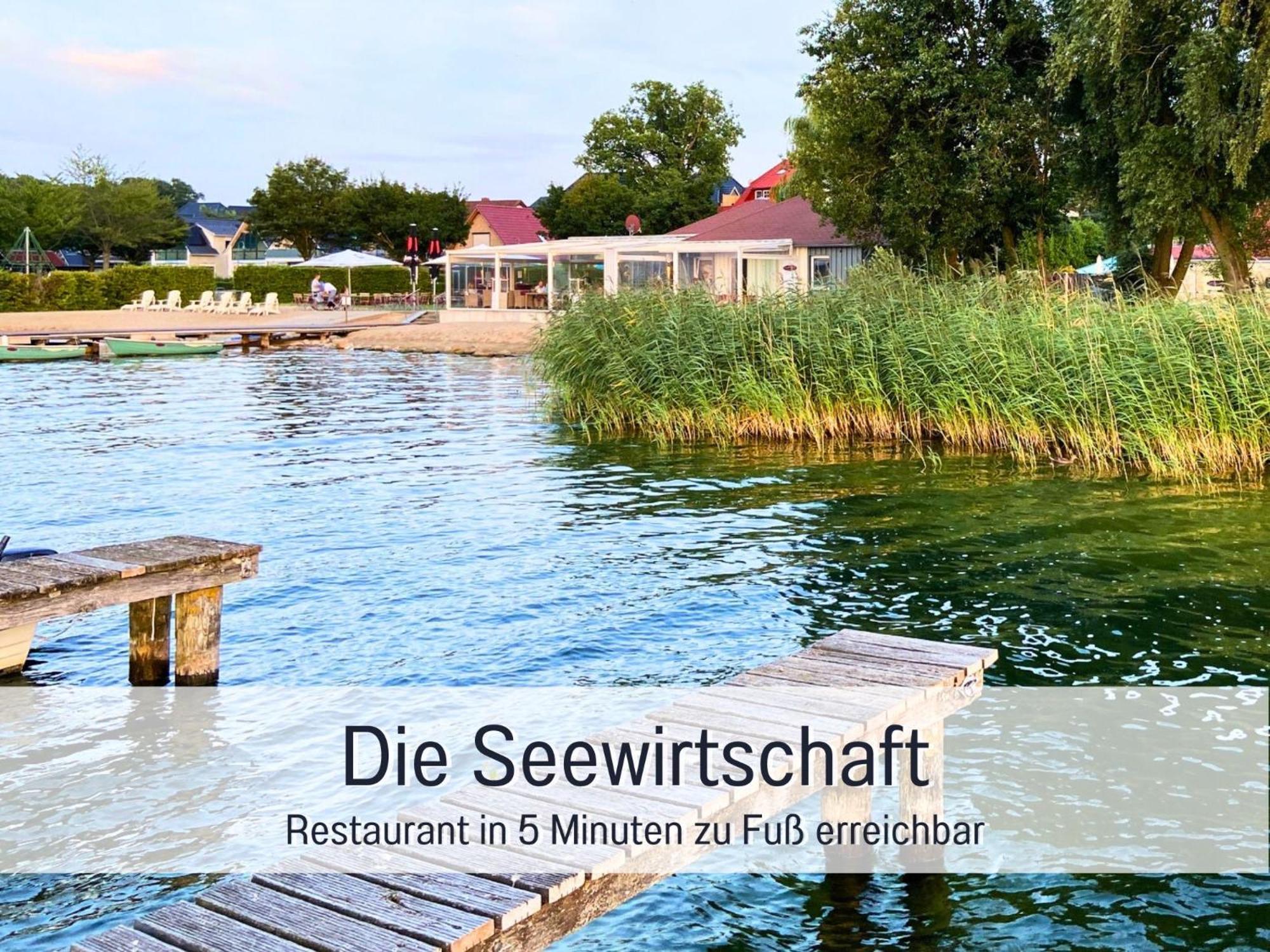 Strandhaus Mathea - Ruhige Lage Direkt Am Fleesensee - Parkplatz, Kamin, Sauna - Familienfreundlich Unter Gohren Екстер'єр фото