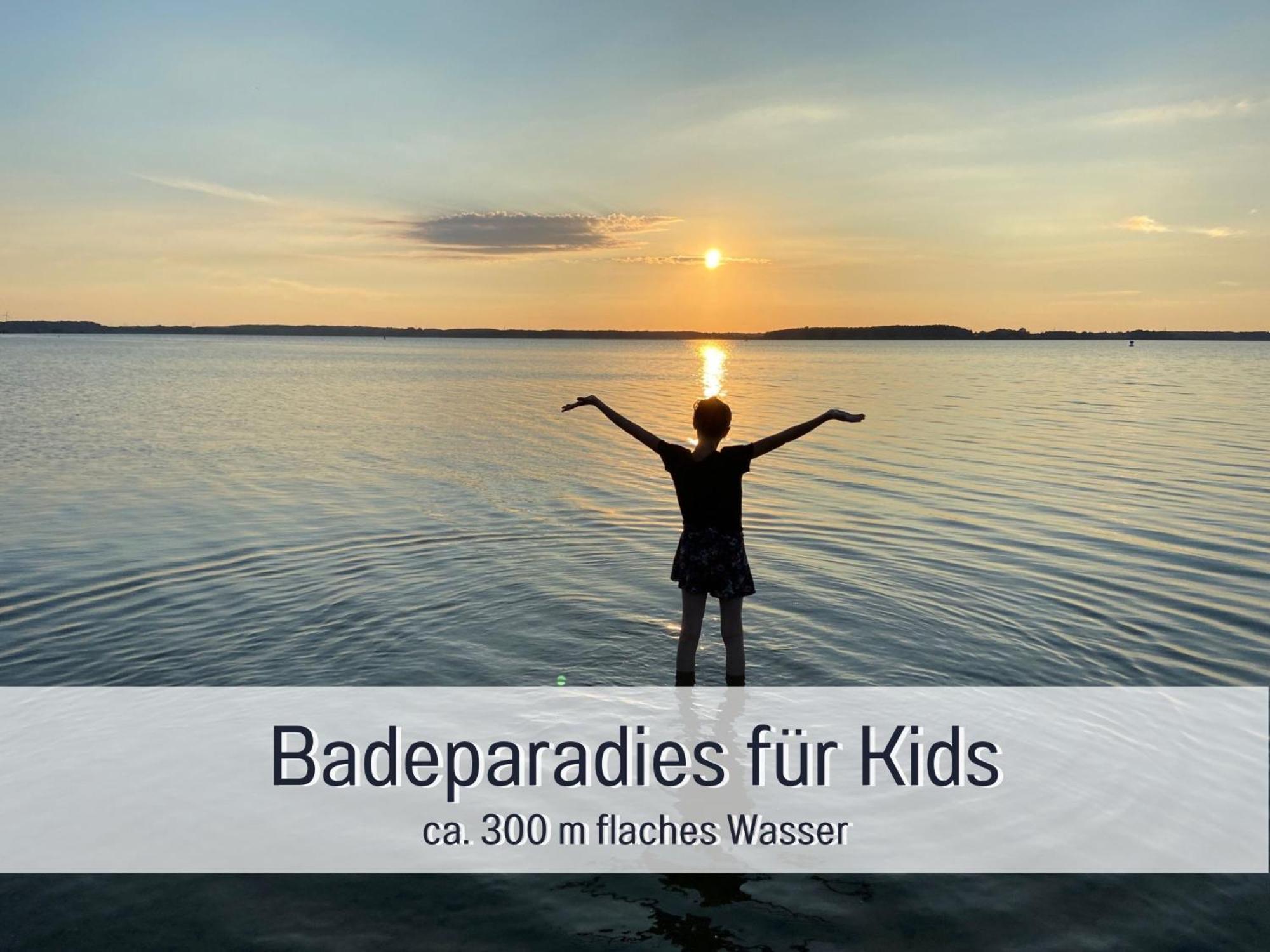 Strandhaus Mathea - Ruhige Lage Direkt Am Fleesensee - Parkplatz, Kamin, Sauna - Familienfreundlich Unter Gohren Екстер'єр фото