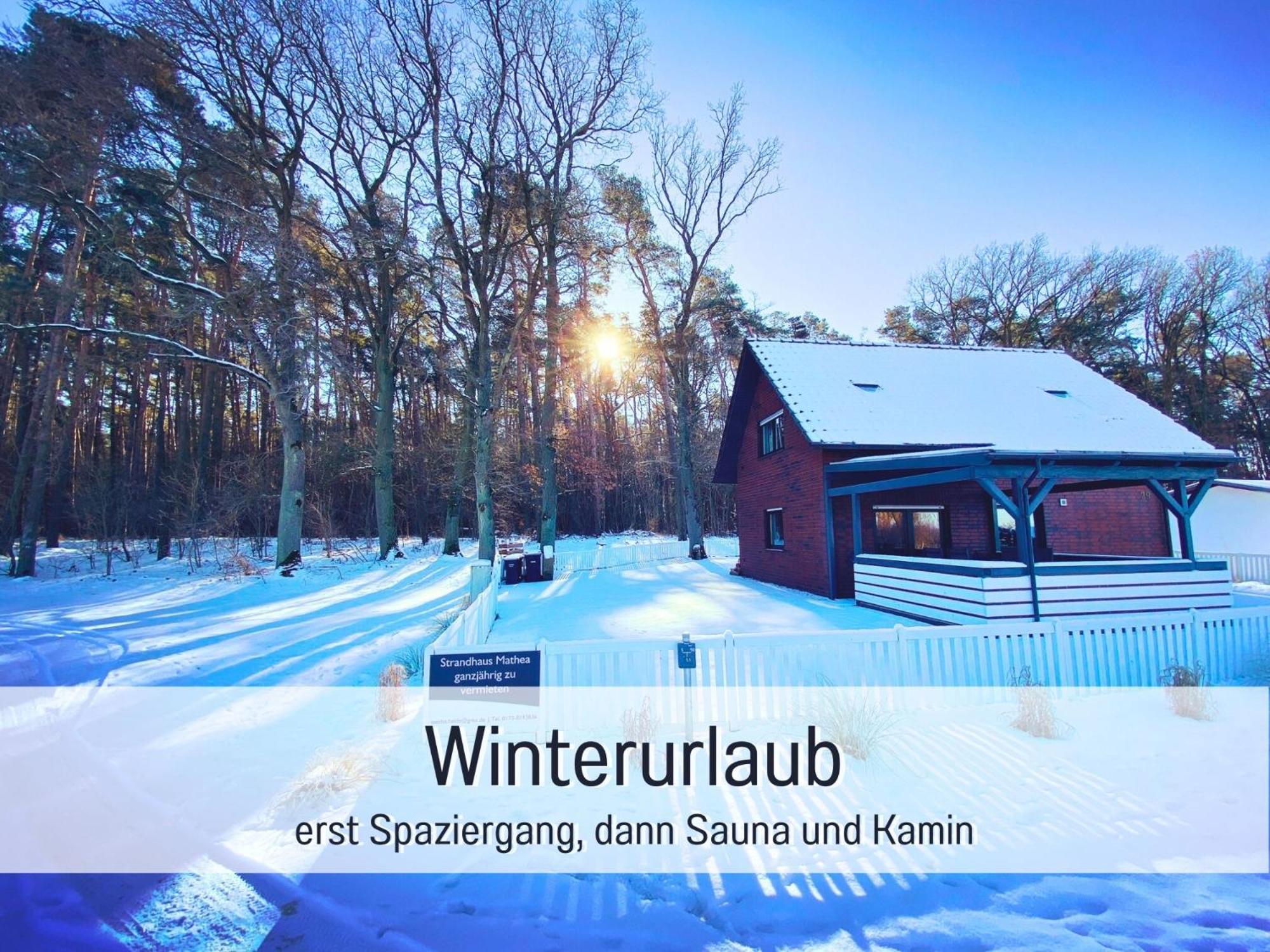 Strandhaus Mathea - Ruhige Lage Direkt Am Fleesensee - Parkplatz, Kamin, Sauna - Familienfreundlich Unter Gohren Екстер'єр фото