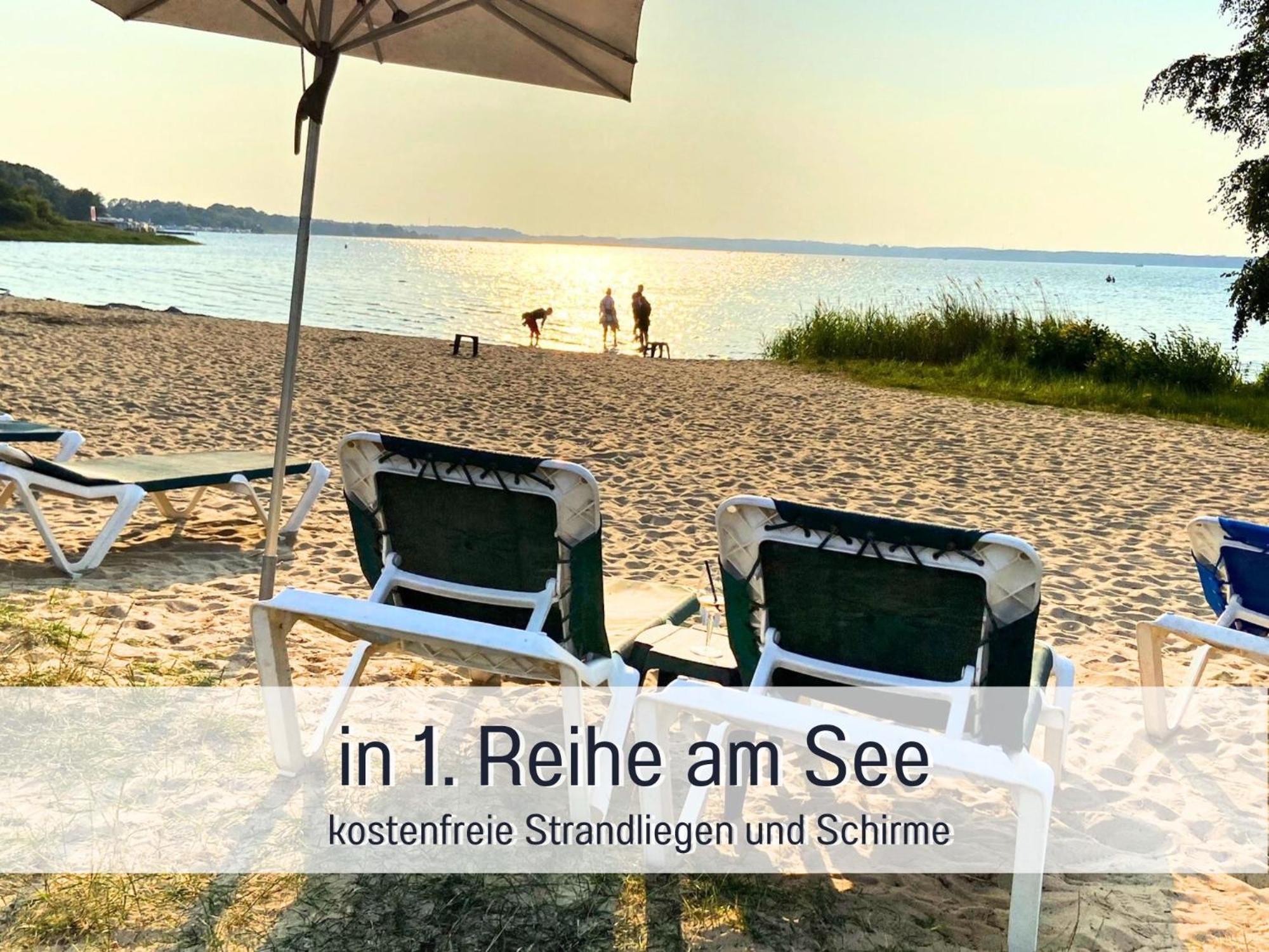 Strandhaus Mathea - Ruhige Lage Direkt Am Fleesensee - Parkplatz, Kamin, Sauna - Familienfreundlich Unter Gohren Екстер'єр фото